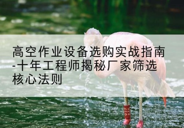 偏关剪叉式升降机厂家-高空作业设备选购实战指南-十年工程师揭秘厂家筛选核心法则